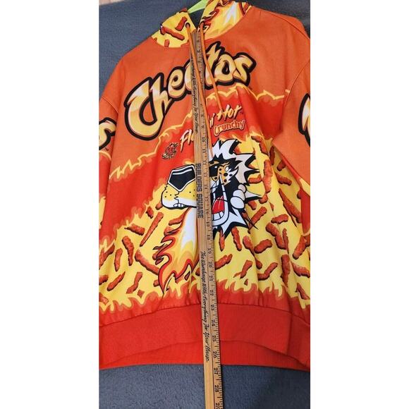 Flamin Hot Cheetos Chester Cheetah S Hoodie All Over Print Sweatshirt Pullover‎ - Picture 4 of 9